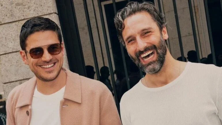 Marco Pigossi e o marido, Marco Calvani