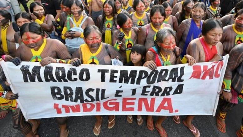 PSOL, Rede e entidade indígena entram com ação no STF contra lei do marco temporal