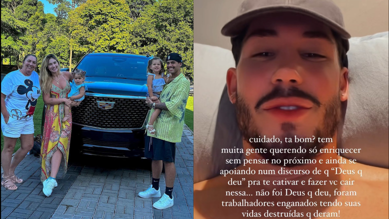 Vídeo: Zé Felipe xinga influencer que supostamente criticou Virgínia por divulgar jogos de azar