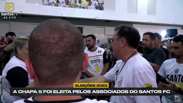 Marcelo Teixeira é eleito presidente do Santos: "Nós queremos que todos estejam unidos"