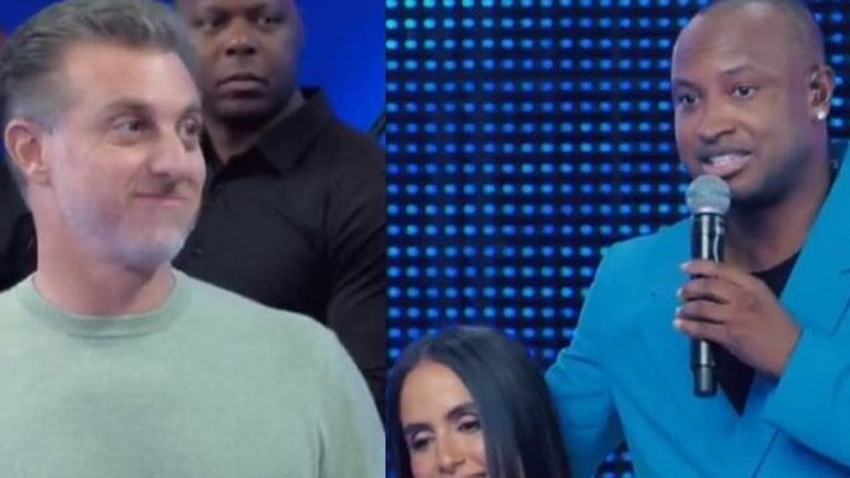 Luciano Huck comete gafe ao citar casamento de Thiaguinho com Fernanda Souza; saiba qual