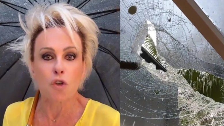 Ana Maria Braga se revolta após queda de árvore estragar sua mansão em São Paulo