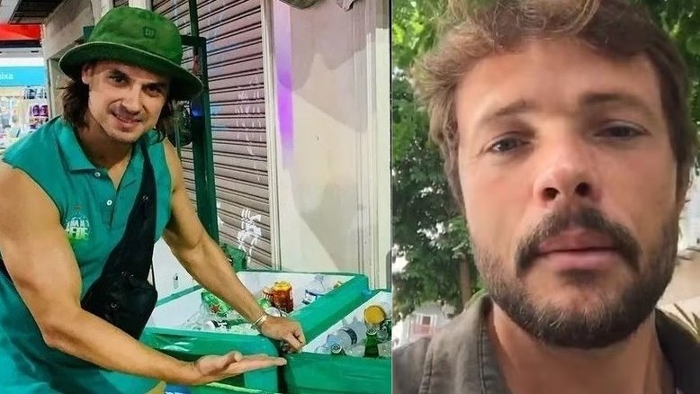 Falta de oportunidade ou mudança de sonhos, o que levou ex-globais a virarem vendedores ambulantes?