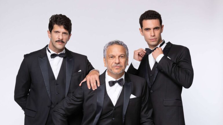 Atores da peça Homens no Divã