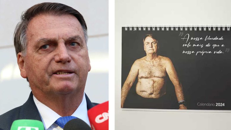 Valter Campanato/Agência Brasil - Divulgação/Bolsonaro Store