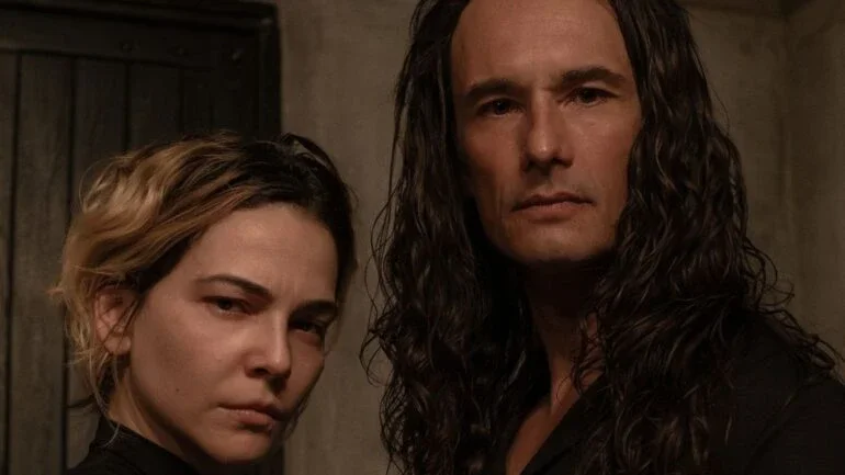 Tainá Müller e Rodrigo Santoro em 