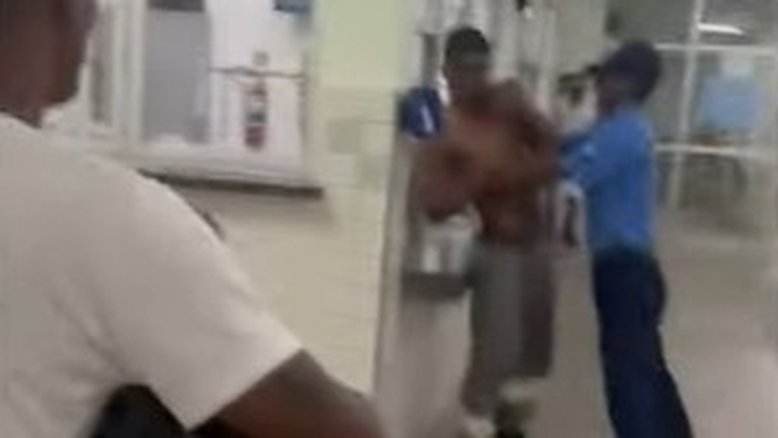 ES: homem é preso depois de quebrar vidraça e brigar em posto de saúde