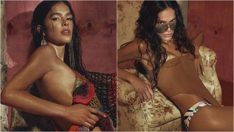 Bruna Marquezine sensualiza em novo ensaio fotográfico e arranca suspiros: ‘Belíssima’