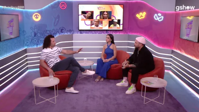 No 'Bate-Papo BBB', Thais Fersoza responde Maycon sobre roupas de Yasmin; assista
