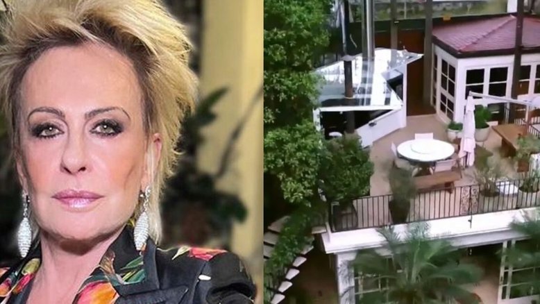 Biblioteca, cozinha luxuosa e área arborizada: conheça mansão de Ana Maria Braga que foi afetada pela chuva
