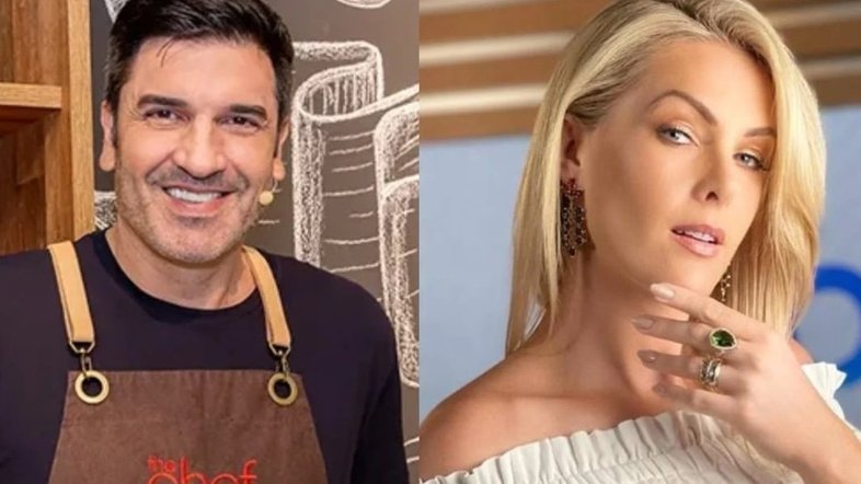 Vivendo possível romance com Ana Hickmann, Edu Guedes trabalha e tem boa relação com a ex-namorada famosa