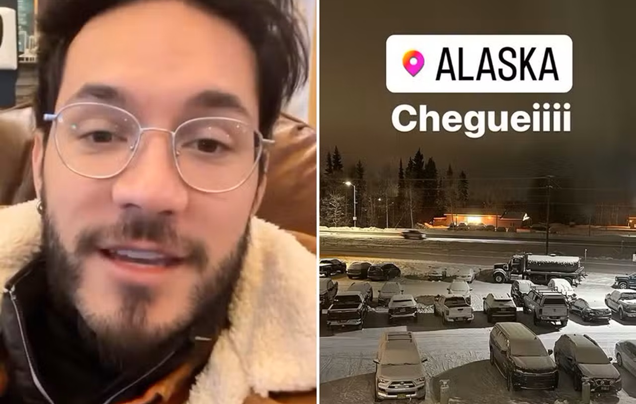 Eliezer viaja para o Alaska com amigo e justifica ausência de Viih Tube: 'Descartou totalmente'