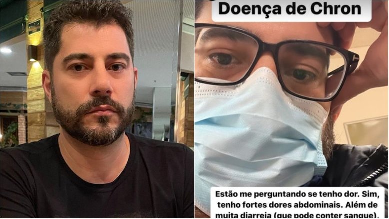 Evaristo Costa é internado para tratar complicações da Doença de Crohn