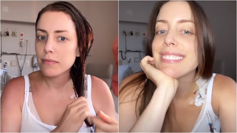 Em tratamento contra câncer, Fabiana Justus detalha cuidados com os cabelos após quimioterapia