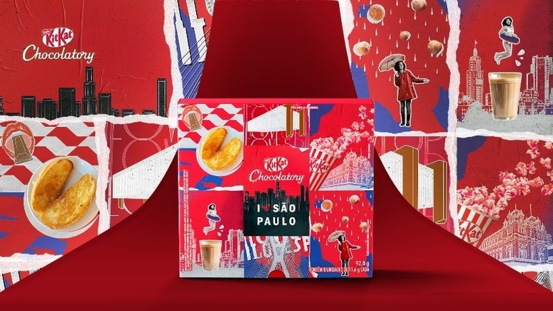 Aniversário de SP: KITKAT lança linha com sabores que homenageiam clássicos paulistanos