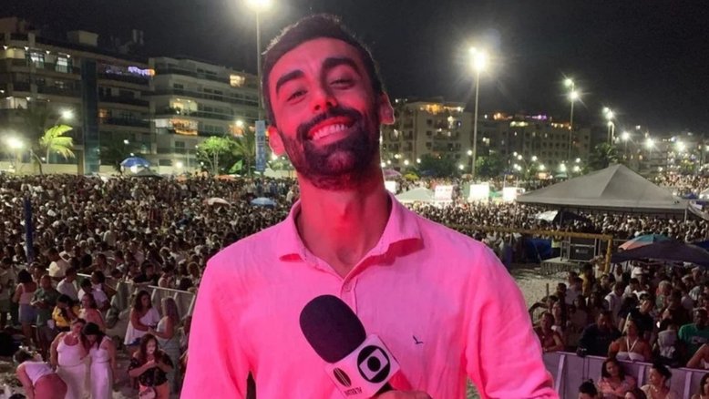 Repórter João Vitor Brum