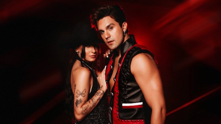 Luan Santana celebra parceria com Ana Castela