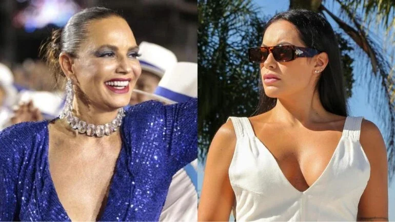 Luiza Brunet e Bruna Amaral