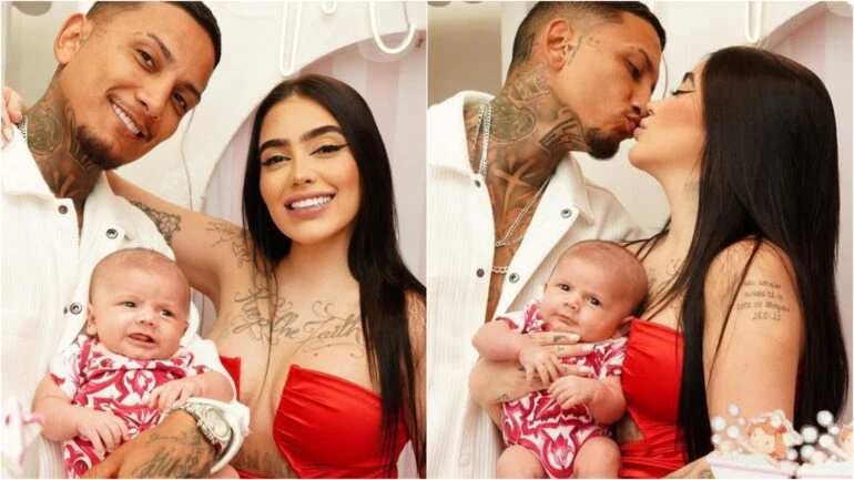 MC Mirella e Dynho Alves celebram primeiro 