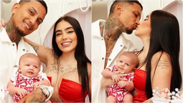 MC Mirella e Dynho Alves celebram primeiro 'mesversário' da filha, Serena