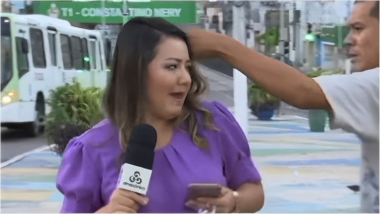 Repórter da Globo leva soco de homem na rua ao vivo: 'Estava bastante alterado'