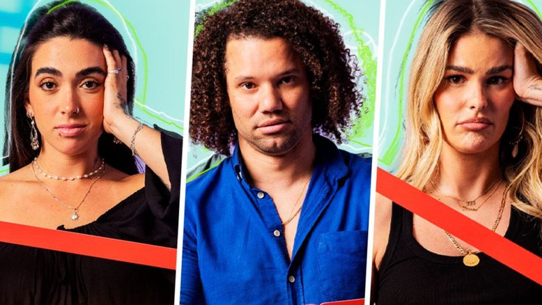 Giovanna, Maycon e Yasmin Brunet