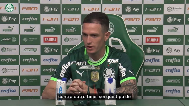 Aníbal Moreno fala sobre adaptação e quer estar à altura do Palmeiras