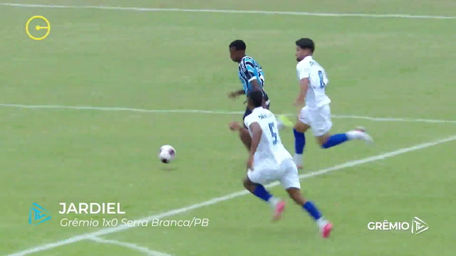 Os gols do Grêmio na goleada por 6x0 contra o Serra Branca-PB na Copinha