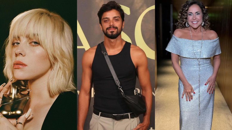 Billie Eillish, Rodrigo Simas e Daniela Mercury