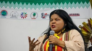 Ministra Sonia Guajajara sofreu alteração da pressão arterial e segue estável, diz boletim médico