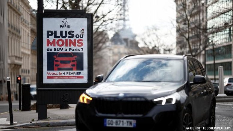 Paris e sua guerra contra os SUVs
