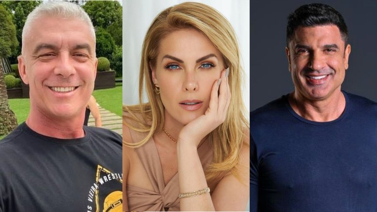 Alexandre Correa, Ana Hickmann e Edu Guedes
