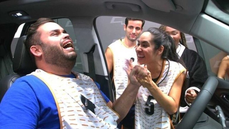 Michel foi quem venceu a Prova do Anjo e levou para casa um carro