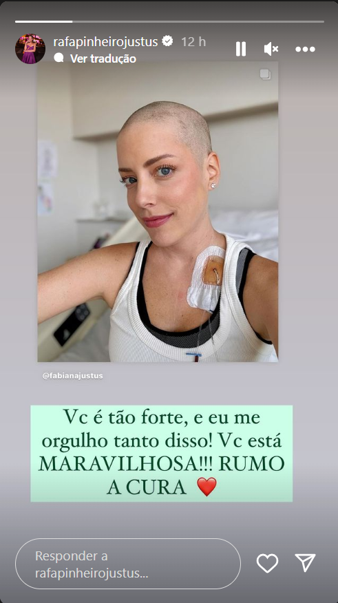 Rafaella Justus faz homenagem comovente à irmã Fabiana, em tratamento contra câncer 2 Rafaella Justus faz homenagem comovente à irmã Fabiana, em tratamento contra câncer