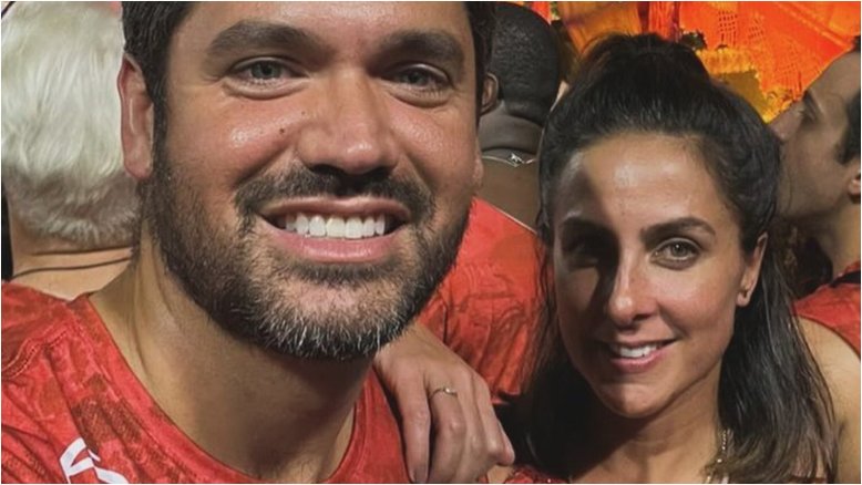Carol Barcellos comenta demora em assumir namoro com Marcelo Courrege: ‘Amor’