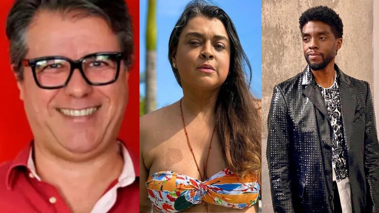 Tony Goes, Preta Gil e Chadwick Boseman
