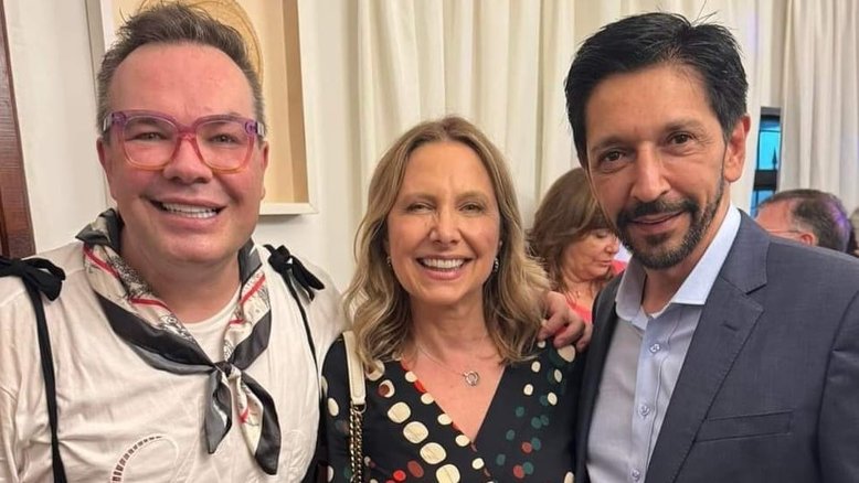 Aniversário de 50 anos de Felipeh Campos conta com o prefeito de São Paulo Ricardo Nunes e muitos famosos