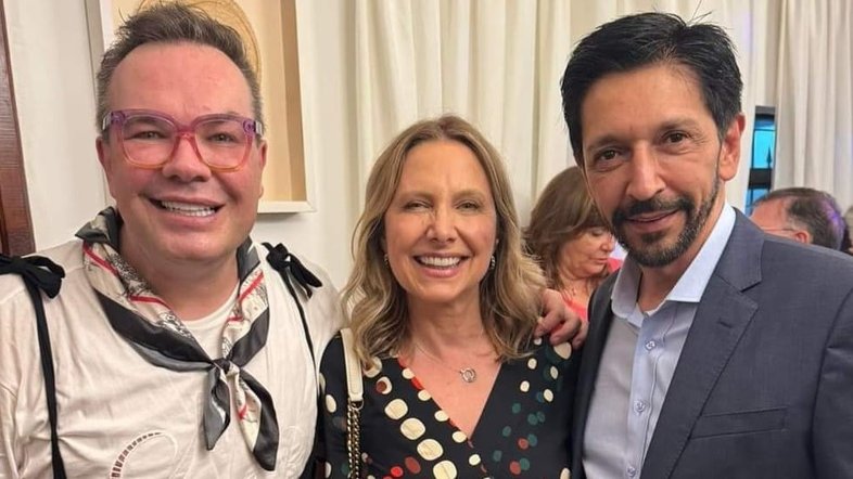 Aniversário de 50 anos de Felipeh Campos conta com o prefeito de São Paulo Ricardo Nunes e muitos famosos