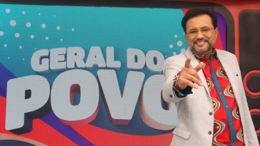 Geraldo Luís chama atenção no comando do 'Geral do Povo', na RedeTV!