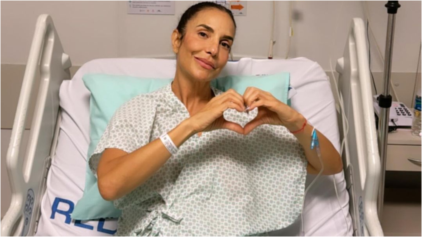 Ivete Sangalo recebe alta hospitalar após quadro de pneumonia: 'obrigada por tantas mensagens de amor'