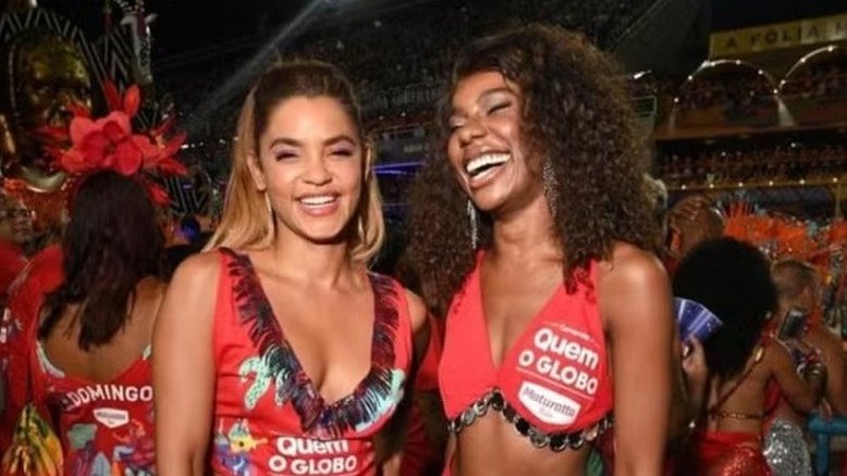 Lucy Alves Indira Nascimento assumiram que estavam juntas no Carnaval
