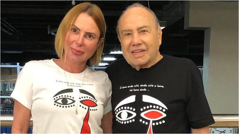 Após Stênio Garcia, esposa do ator testa positivo para a Covid-19