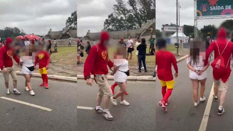 Policiais se fantasiam de ‘Chapolin Colorado’ e prendem suspeitos no Carnaval de SP