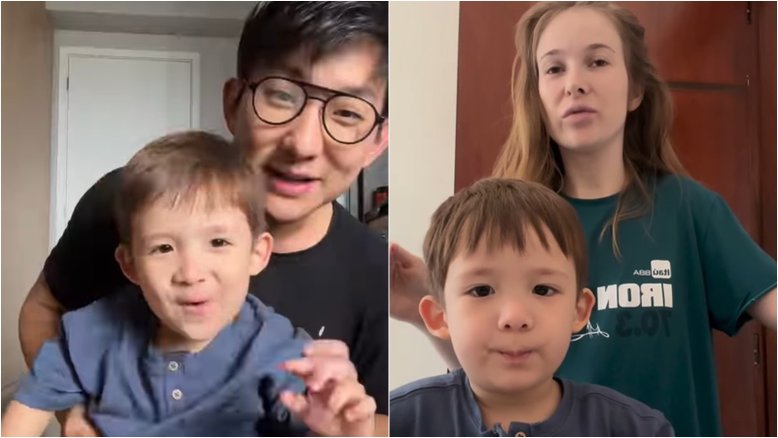 Sammy Sampaio rebate vídeo de Pyong Lee com 'trend dos palavrões' com o filho: 'Não reforça coisas boas'