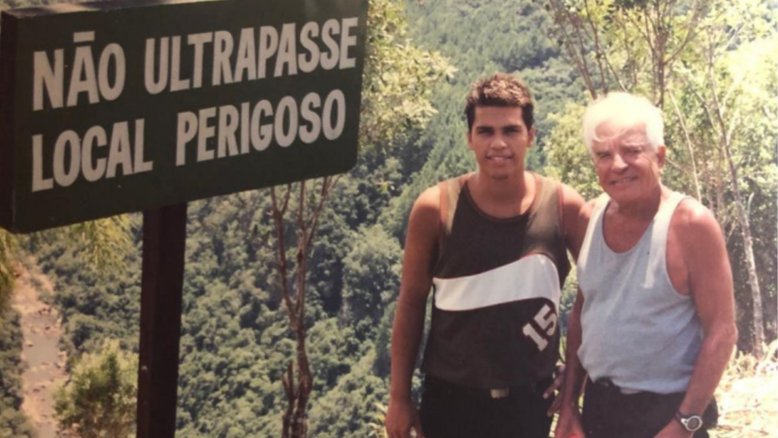 Roger Felipe e Cid Moreira