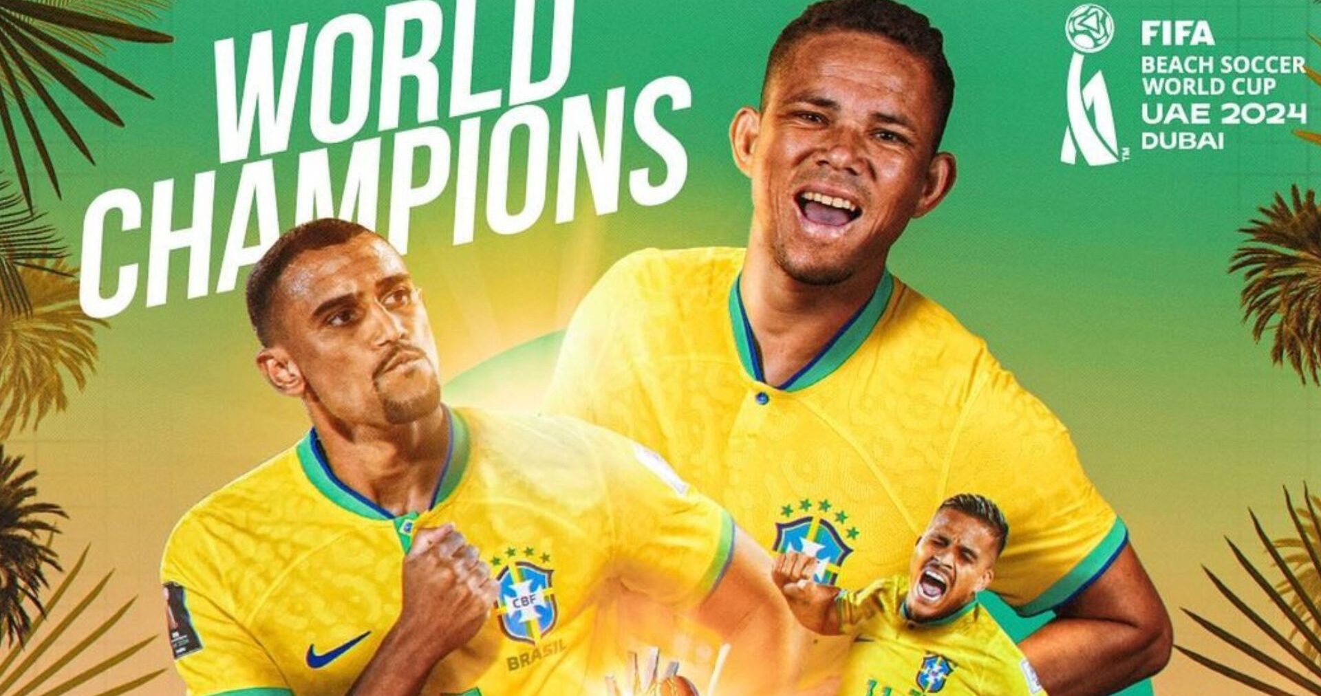 Brasil conquista o hexa no Futebol de Areia