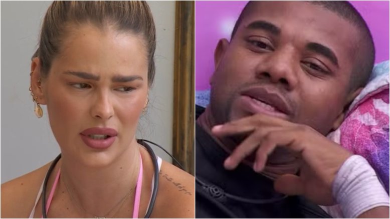 No 'Domingão', Yasmin Brunet diz que 'respeita muito' Davi, do 'BBB 24'
