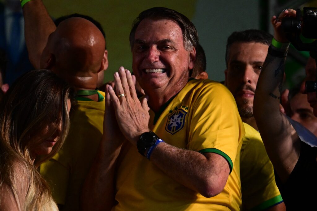 Jair Bolsonaro - Crédito: Pablo PORCIUNCULA / AFP