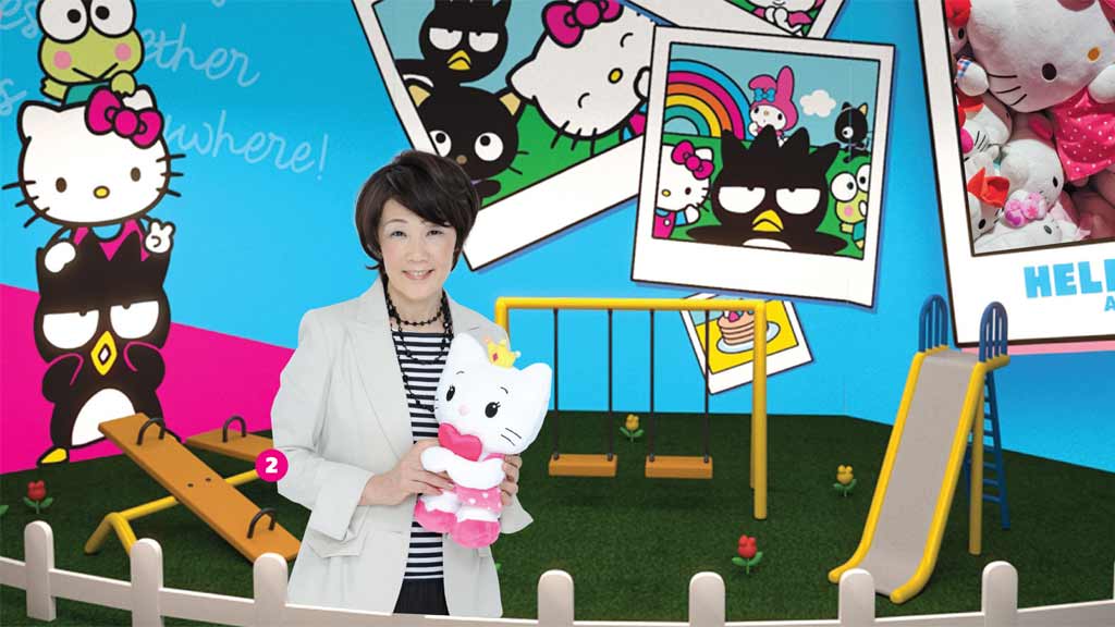 Cinquentona Hello Kitty ganha visibilidade na pele de Sabrina Sato