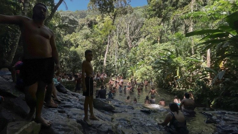Parque Nacional da Tijuca no Rio de Janeiro em 17 de março de 2024 - AFP